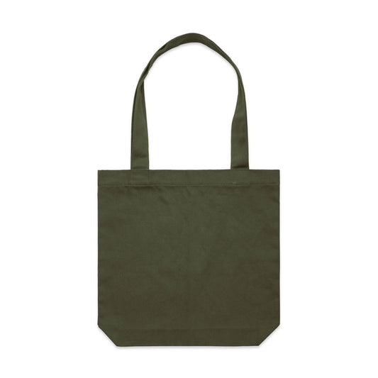 AS Colour 1001 Carrie Tote in army green with long handles and spacious design