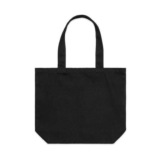 Black AS Colour 1002 shoulder tote bag with long handles and sturdy fabric material