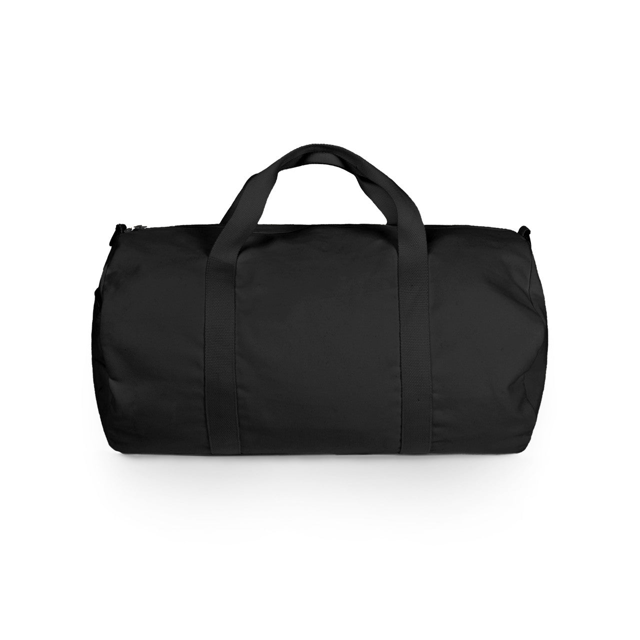 AS Colour 1004 black canvas duffel bag with handles and spacious design