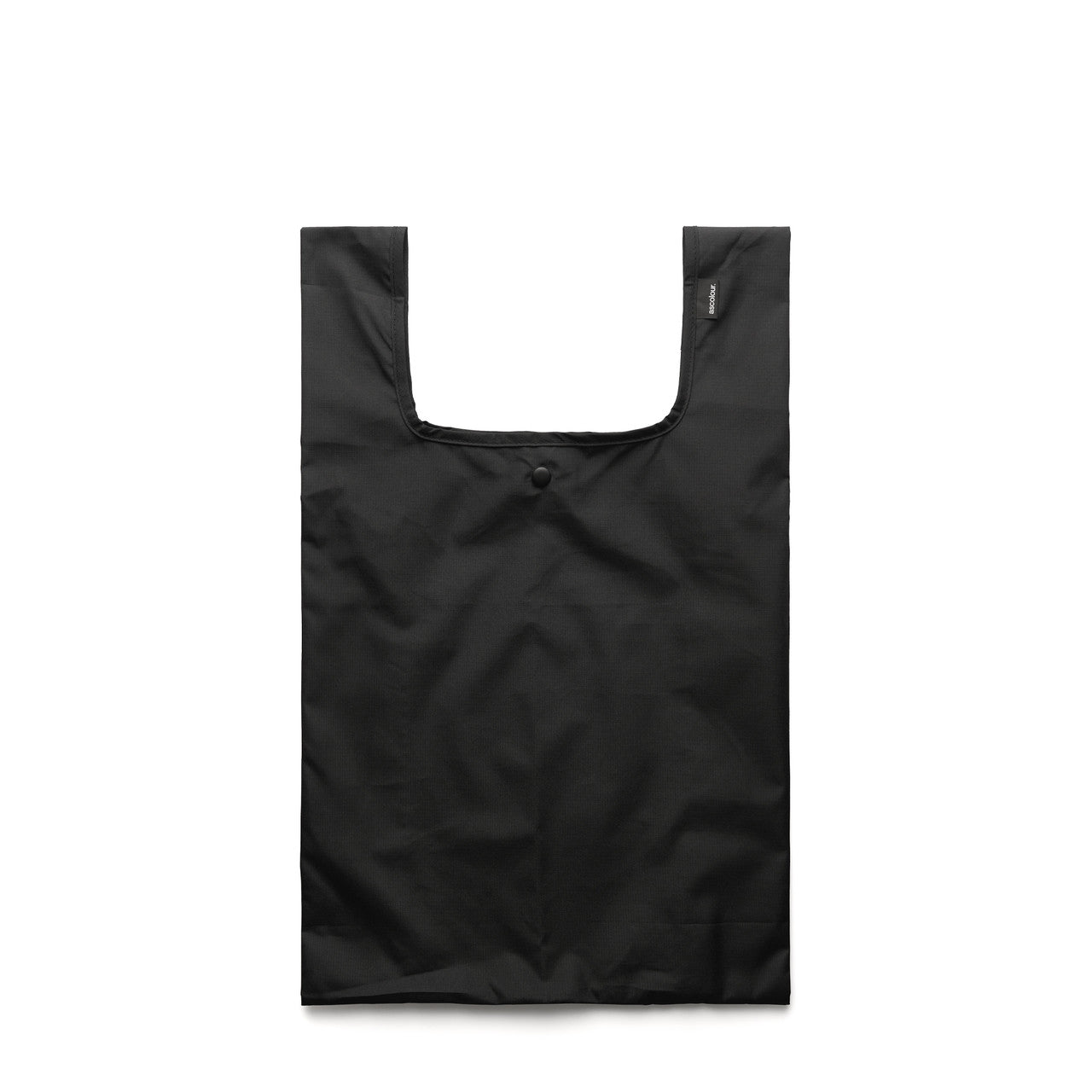AS Colour 1021 black reusable grocery bag one size with inside brand print