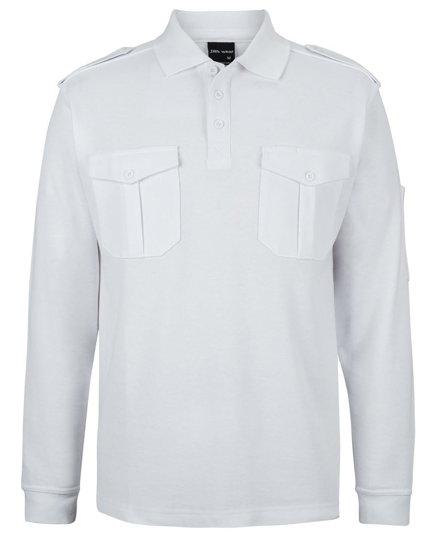 JB's L/S 250 EPAULETTE POLO