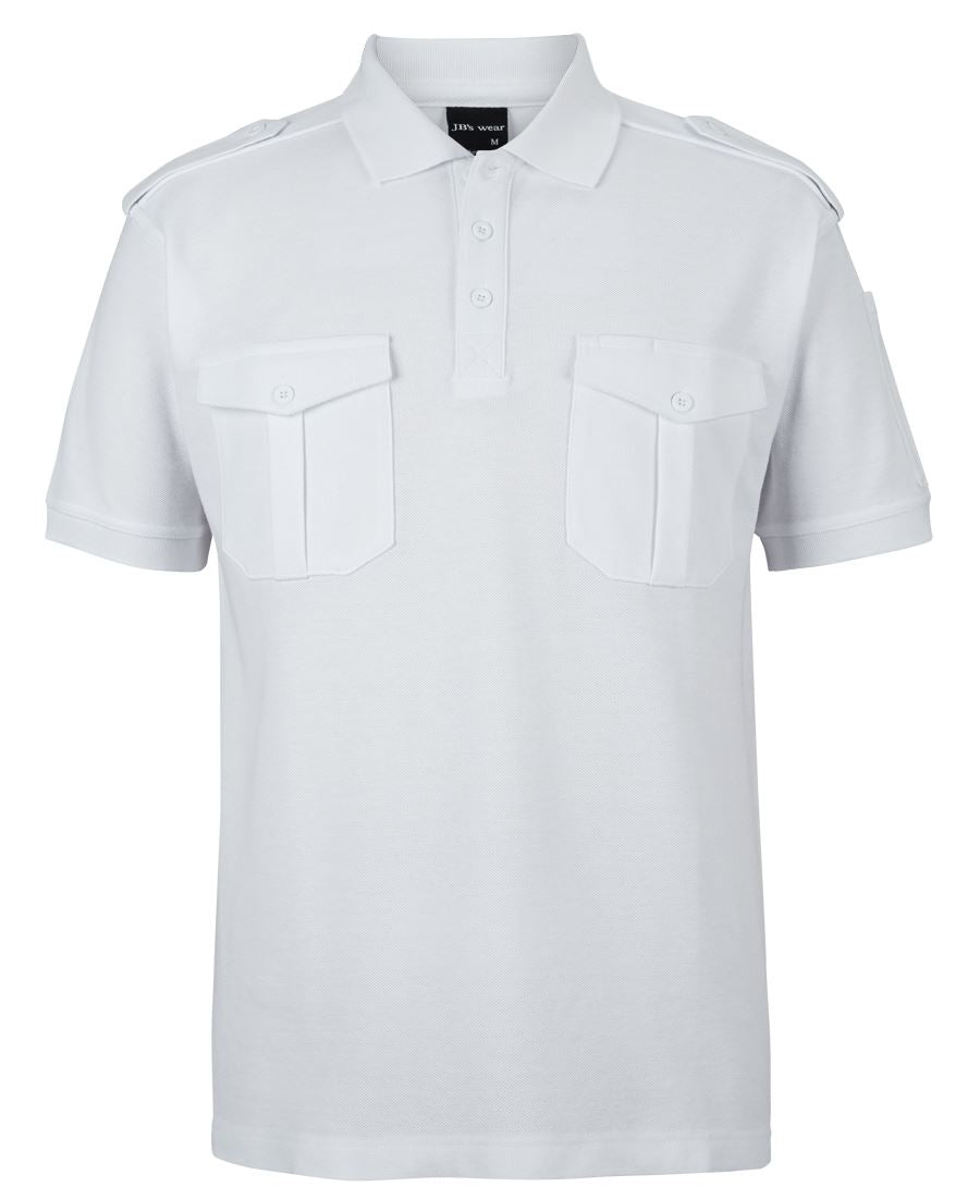 JB's S/S 250 EPAULETTE POLO - 210ES