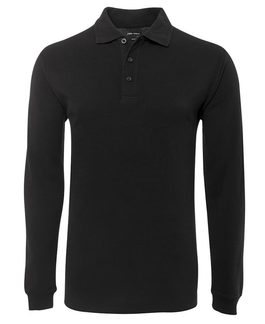 JB's L/S POLO BLACK -S - Black