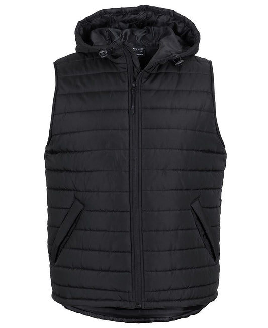 JB's HOODED PUFFER VEST - 3AHV