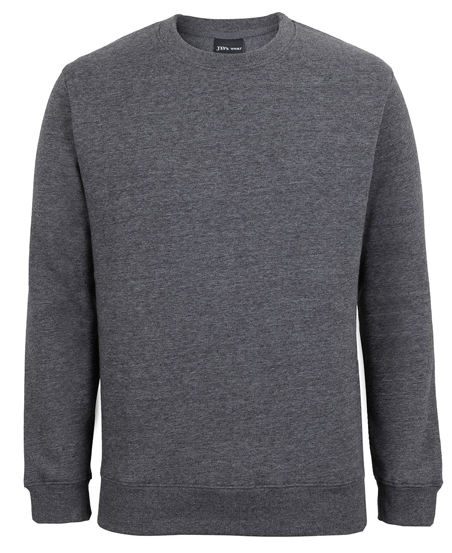 JB's FLEECY SWEAT BLACK MARLE - 2XS -3FS – Part D