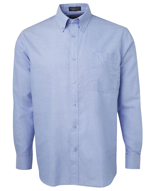 JB's L/S OXFORD SHIRT LT BLUE - 4OS