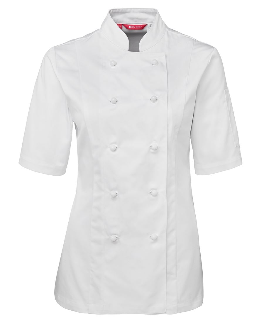JB's LADIES S/S CHEF'S JACKET