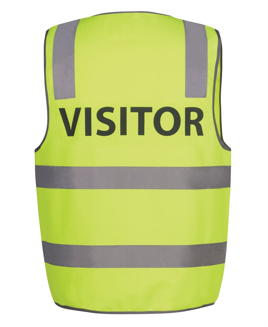 JB's HV (D+N) SAFETY VEST PRINT VISITOR - 6DNS7