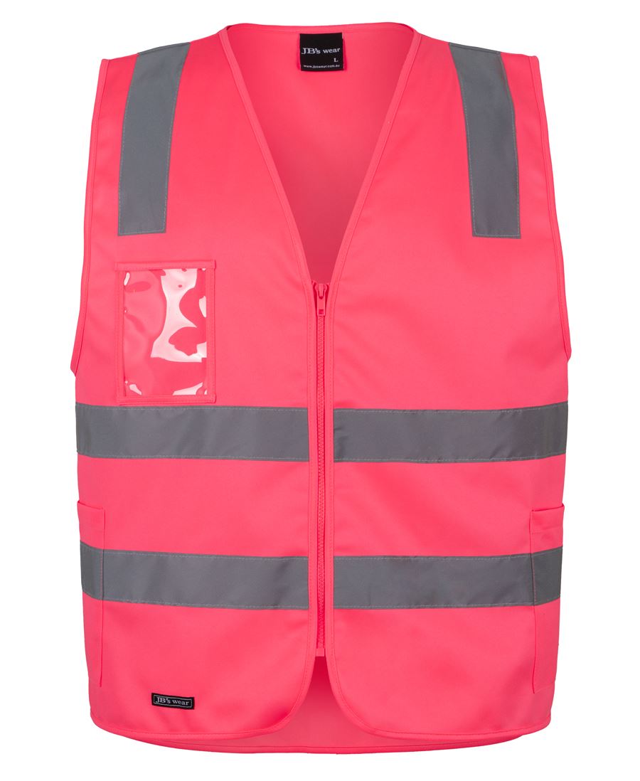 JB's HV (D+N) ZIP SAFETY VEST