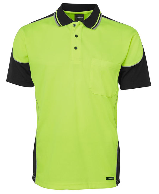 JB's HV 4602.1 S/S CONTRAST PIPING POLO - 6HCP4