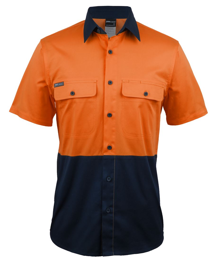 JB's HV S/S STRETCH WORK SHIRT - 6HSWS