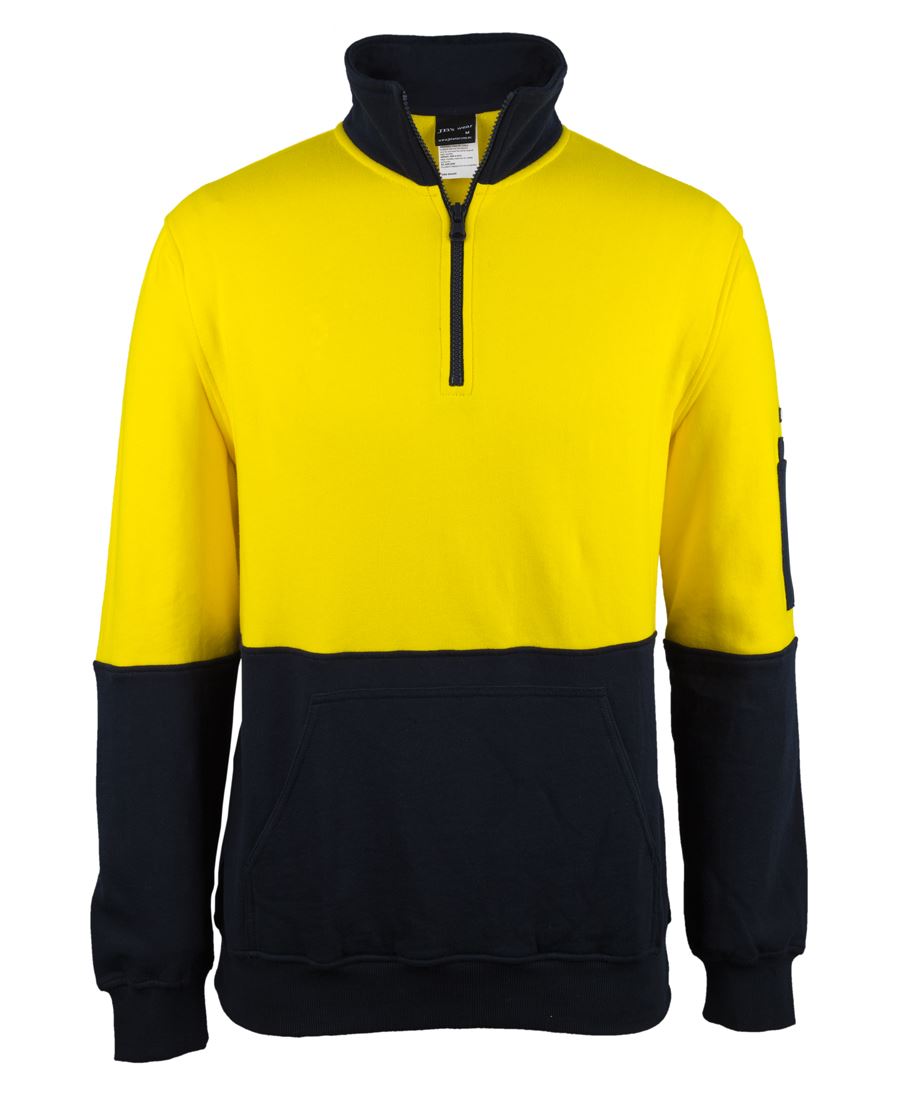 JB's HV 310 COTTON 1/2 ZIP FLEECE