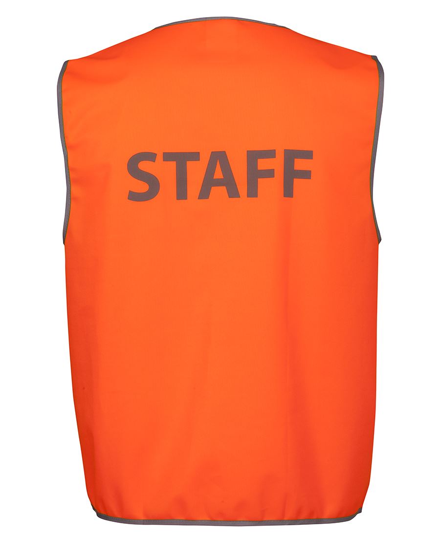 JB's HV SAFETY VEST PRINT STAFF