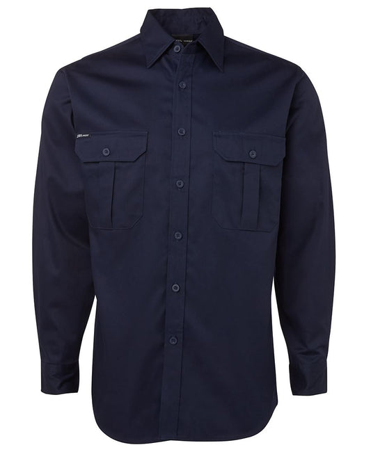 JB's L/S 190G WORK SHIRT - 6WLS