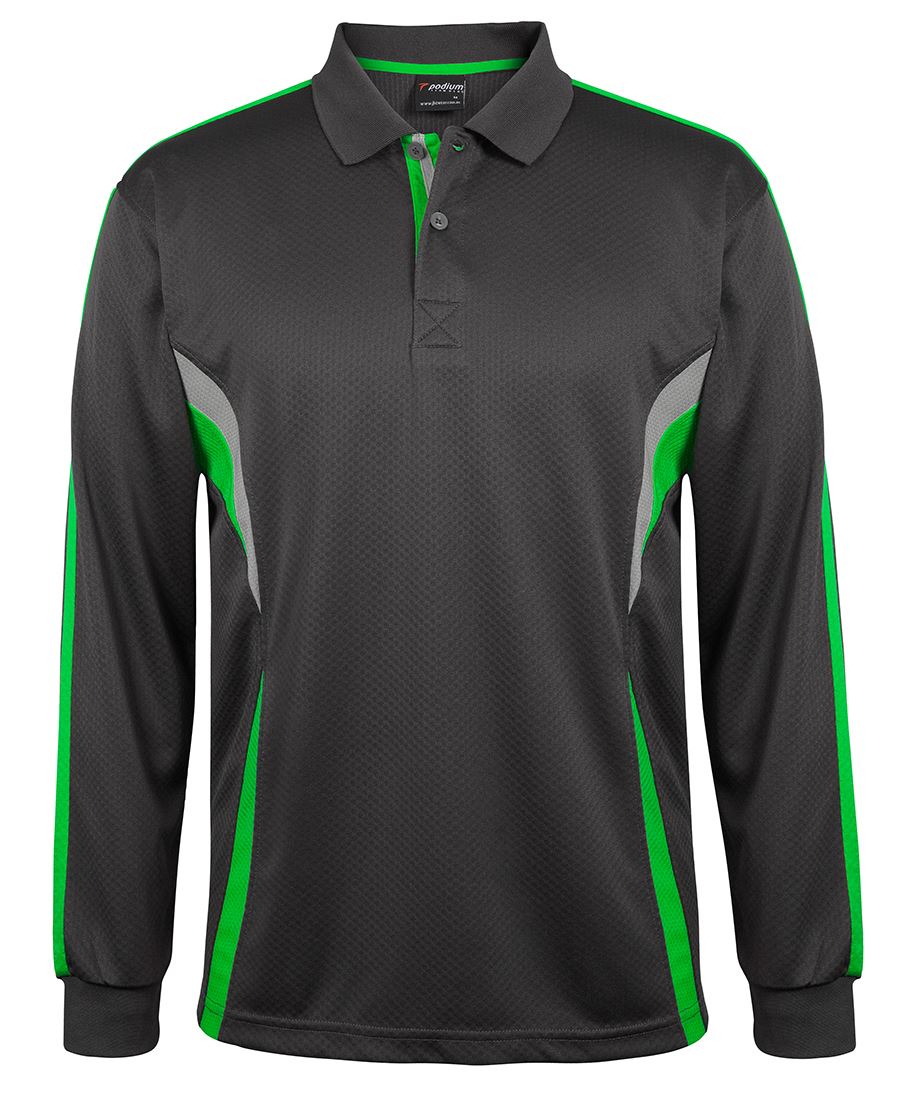 PODIUM L/S COOL POLO
