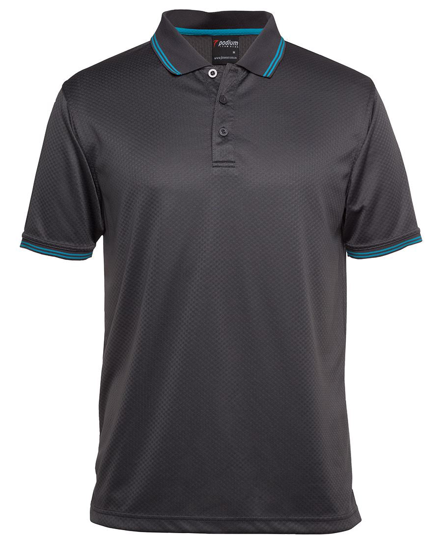 JB's PDM JACQUARD CONTRAST POLO - 7JCP