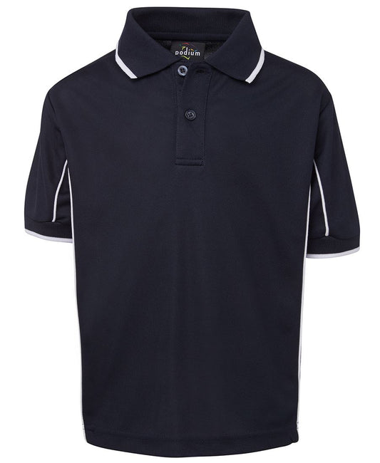 JB's PODIUM KIDS S/S PIPING POLO  - 7PIPS