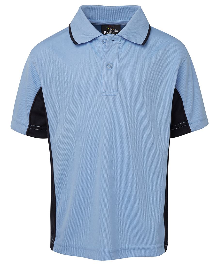 PODIUM KIDS CONTRAST POLO