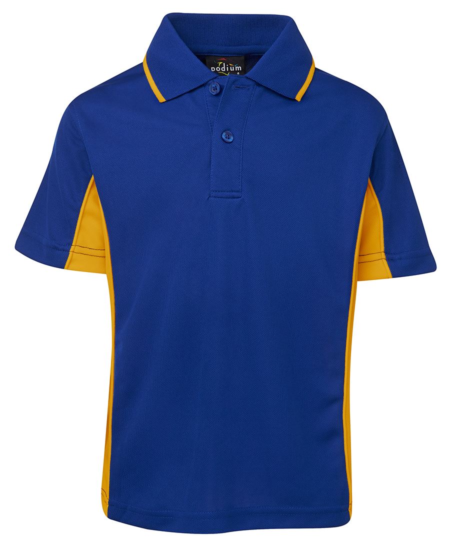 PODIUM KIDS CONTRAST POLO