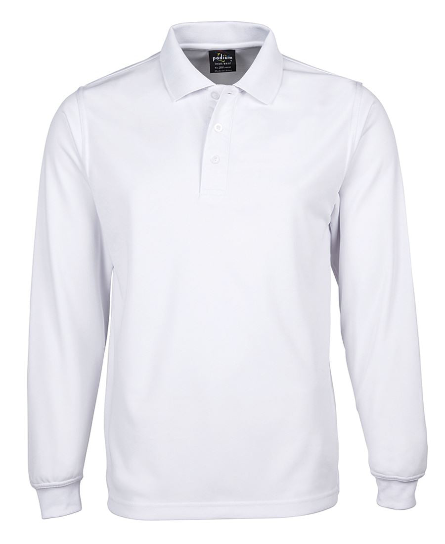 PODIUM L/S POLY POLO