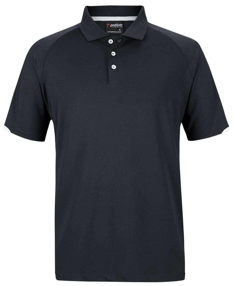 JB's PODIUM CONTRAST STRETCH POLO - 7STC