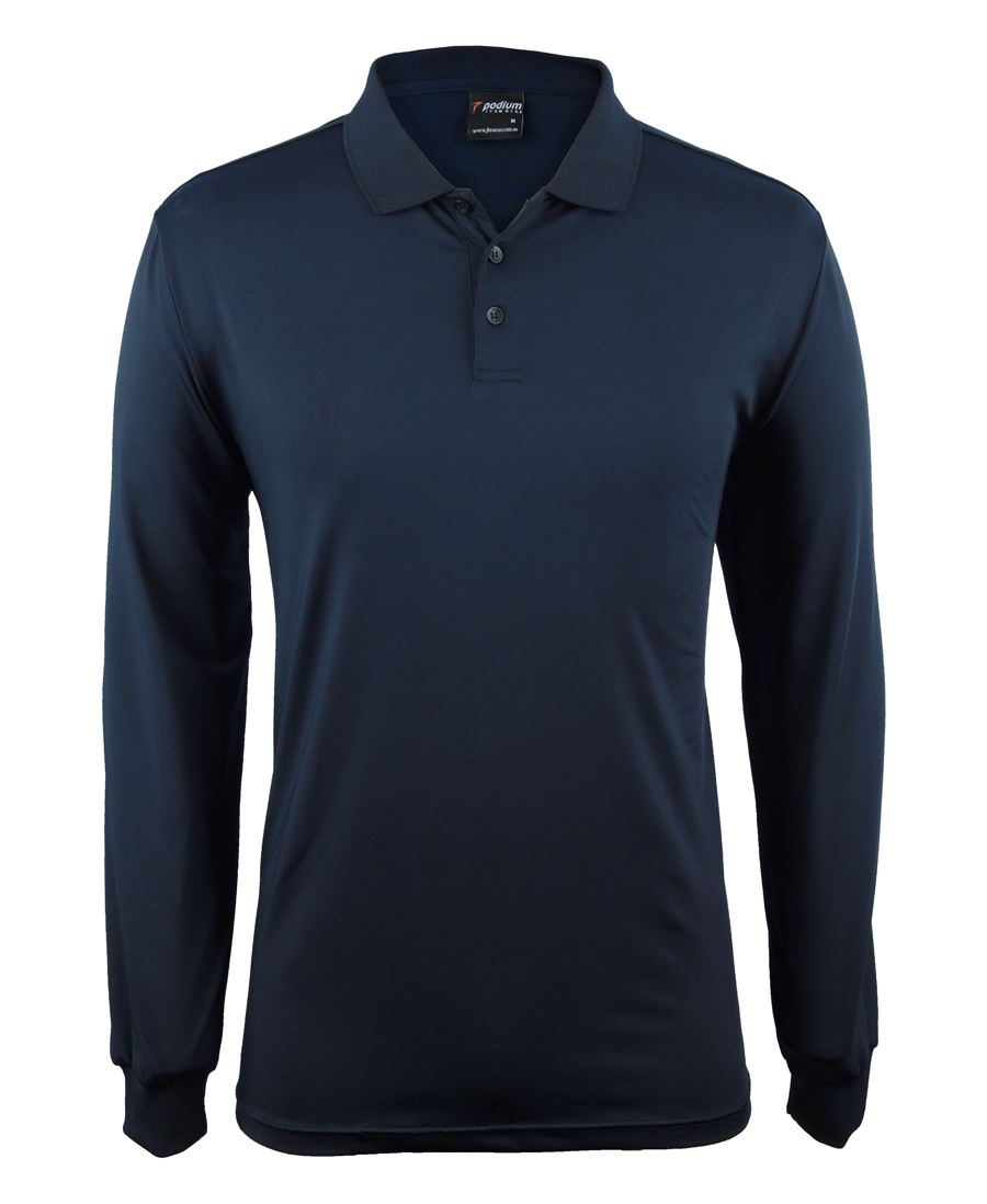 JB's PODIUM LONG SLEEVE STRETCH POLO - 7STL