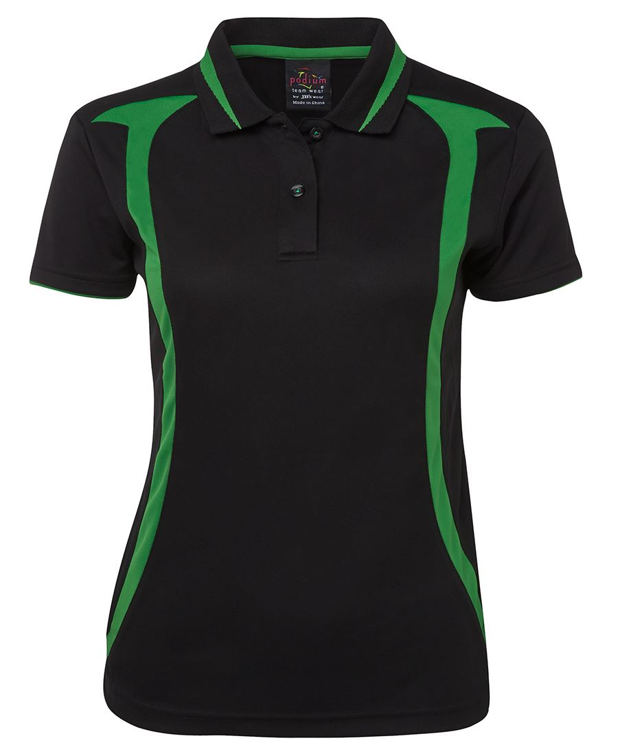 PODIUM LADIES SWIRL POLO - DISCONTINUED