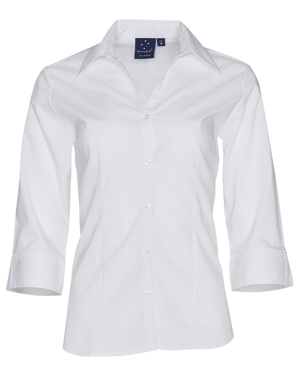 Ladies' 3/4 sleeve teflon shirt - BS07Q