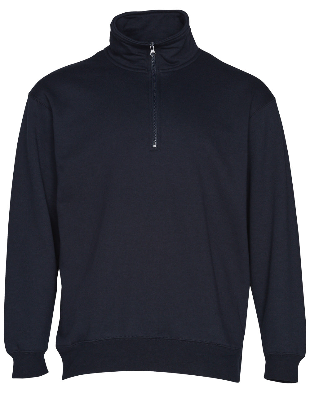 1/2 zip collar fleecy sweat - FL02