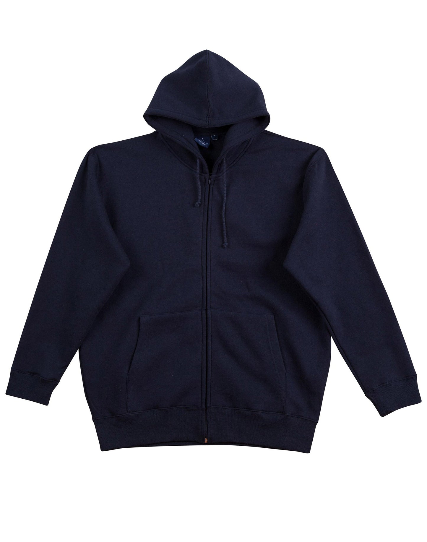 Men's full-zip fleecy hoodie - FL03
