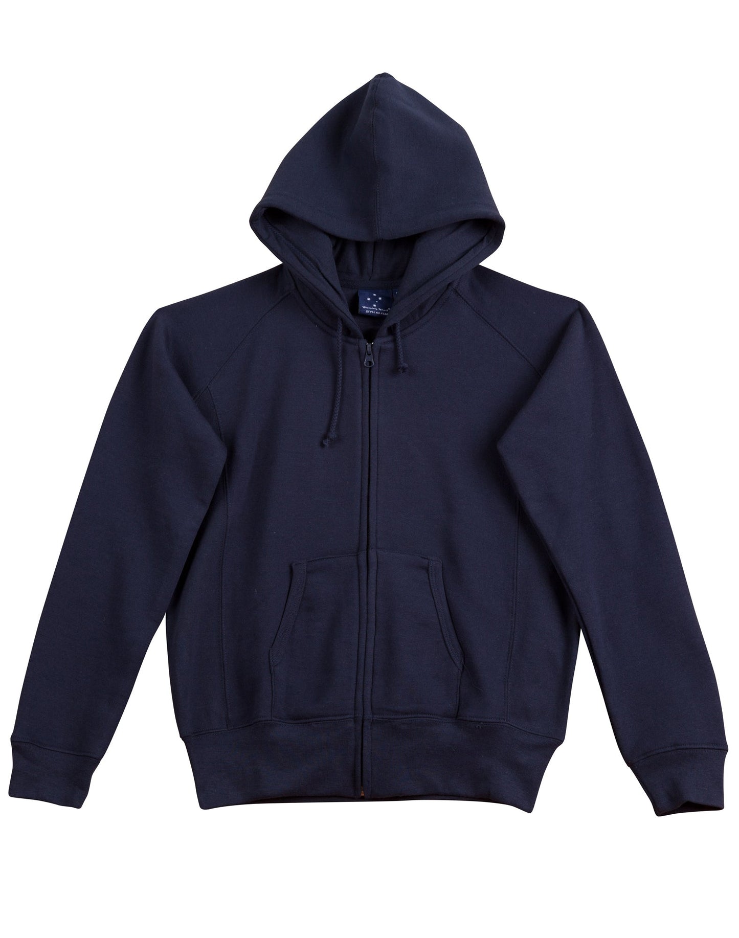 Ladies' full-zip fleecy hoodie - FL04