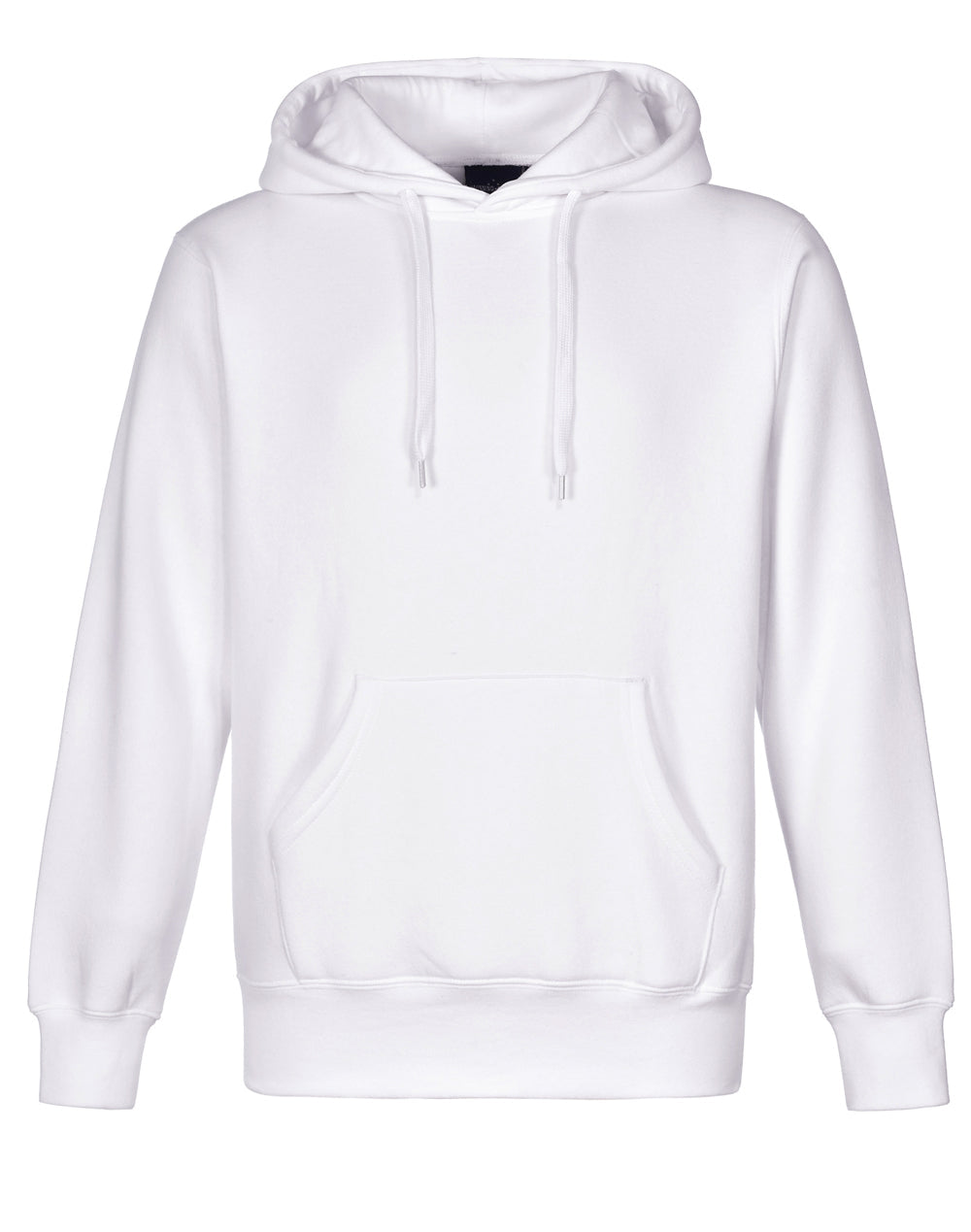 Adult's Close Front Contrast Fleecy Hoodie - FL09