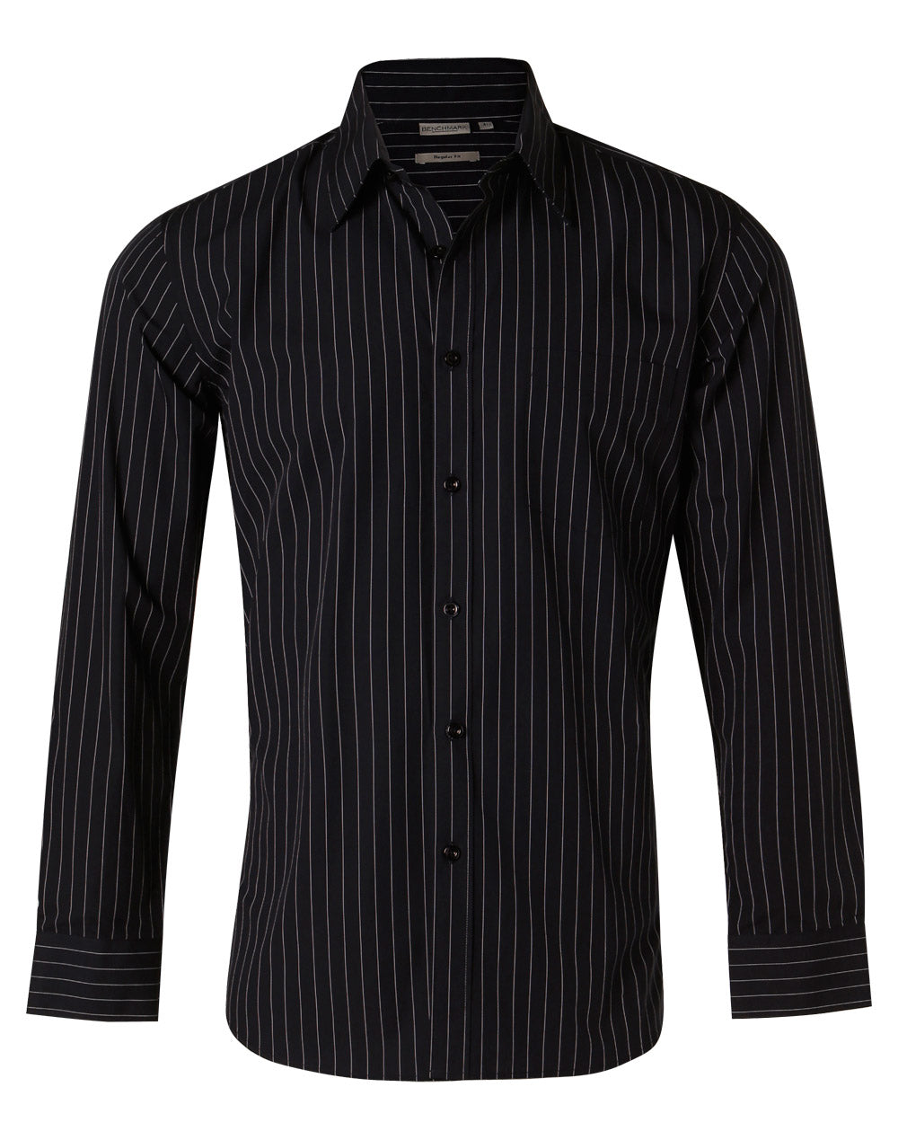 Men's Pin Stripe Long Sleeve Shirt - M7222