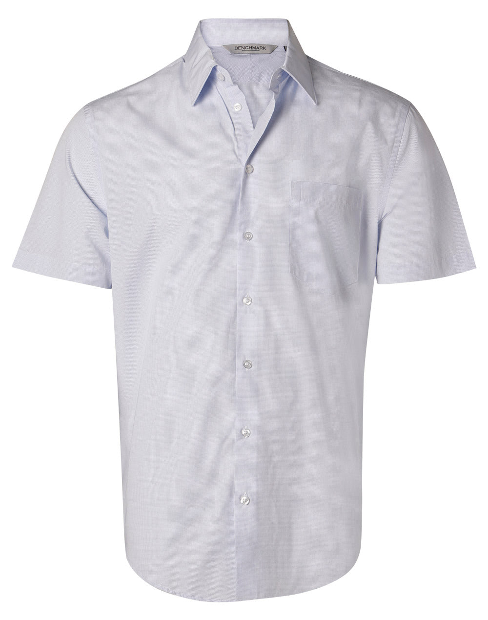 Men's Mini Check S/S Shirt - M7360S