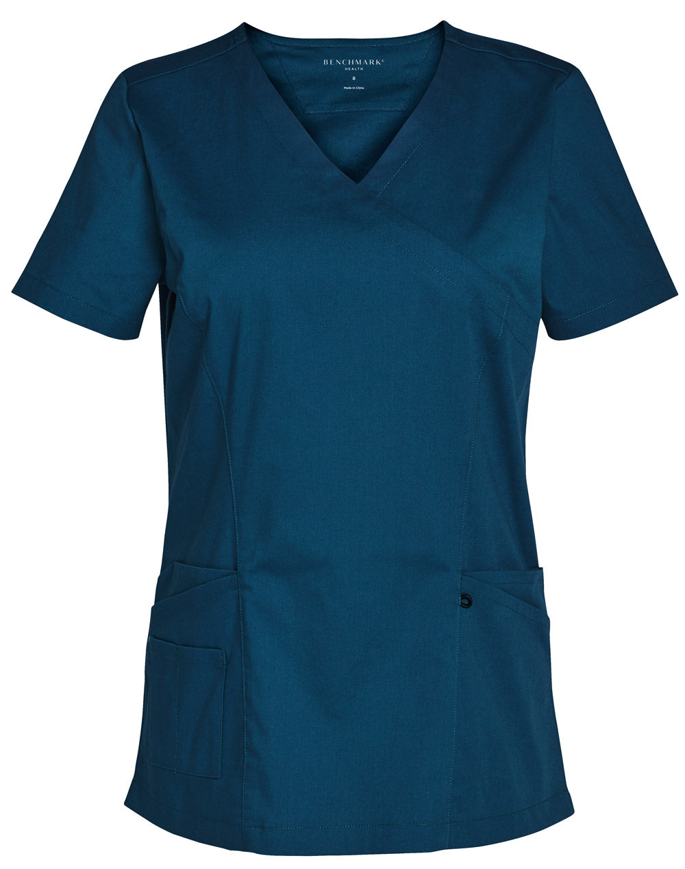 Ladies' Solid Colour S/S Scrub Top - M7640