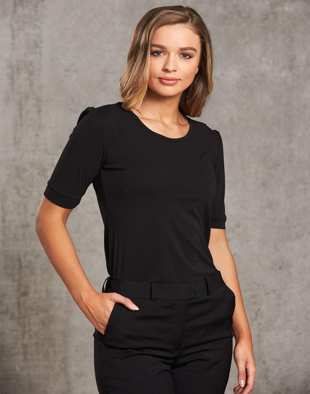 Women's Scoop Neck T-Top - M8800