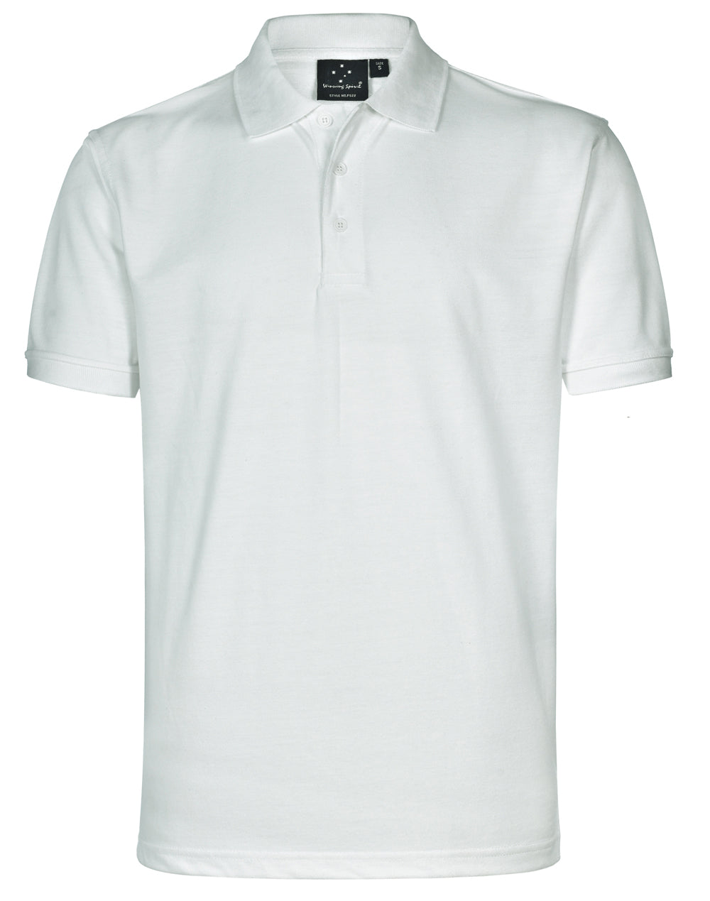 mens tight pique knit S/S polo - PS22