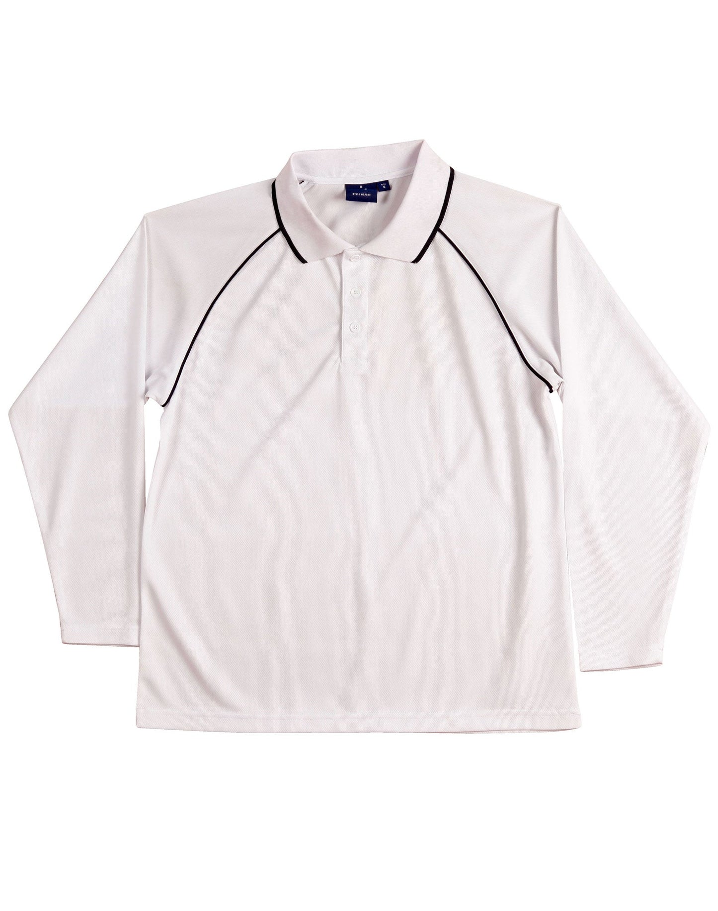 Men's cooldry raglan L/S polo - PS43