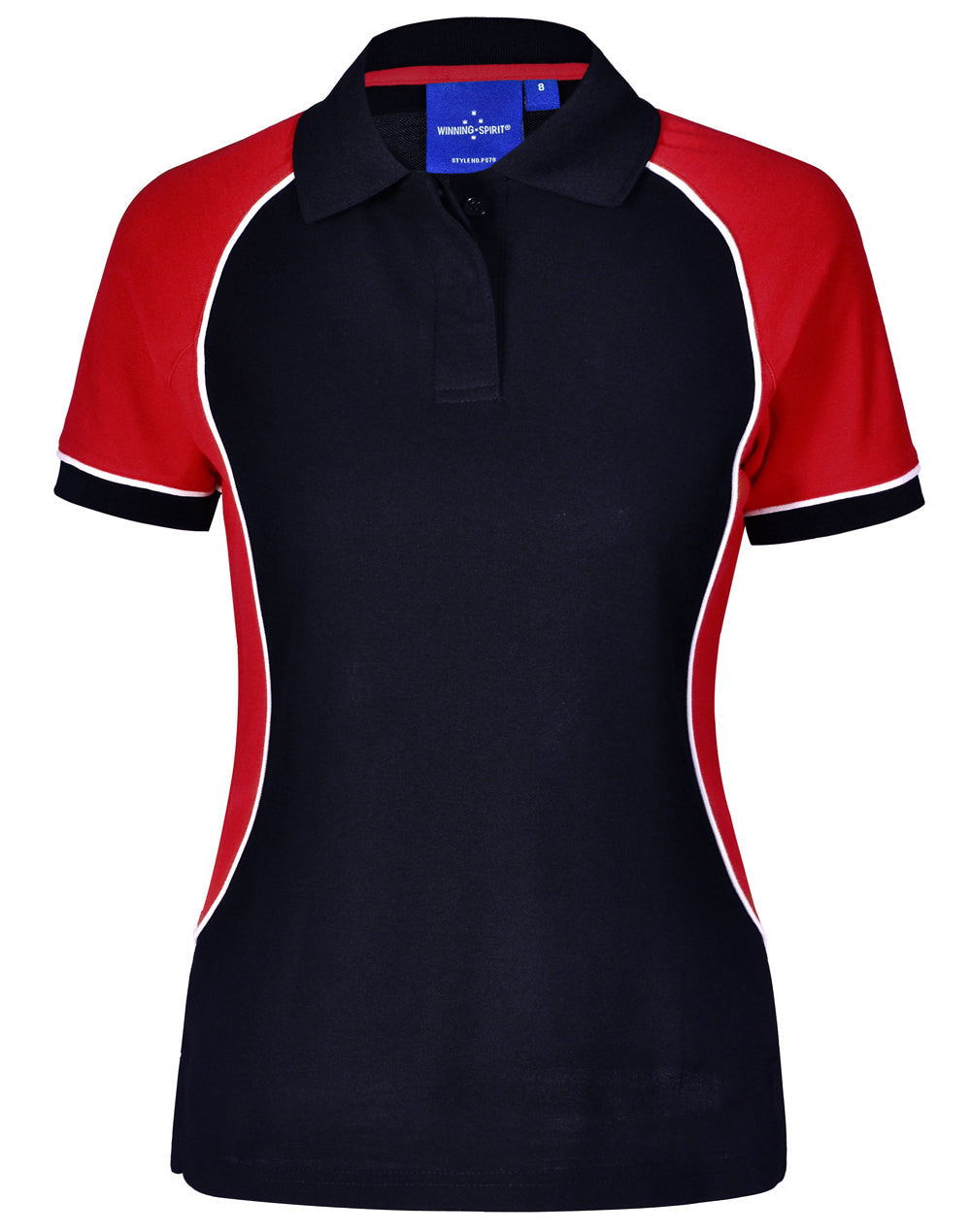 Ladies' TrueDry Tri-colour S/S Pique Polo - PS78