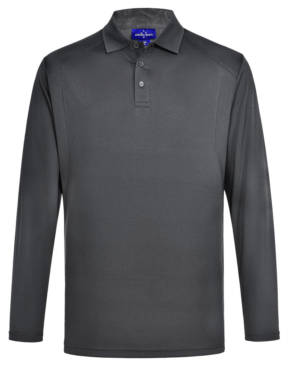 Men's Bamboo Charcoal L/S Polo - PS89