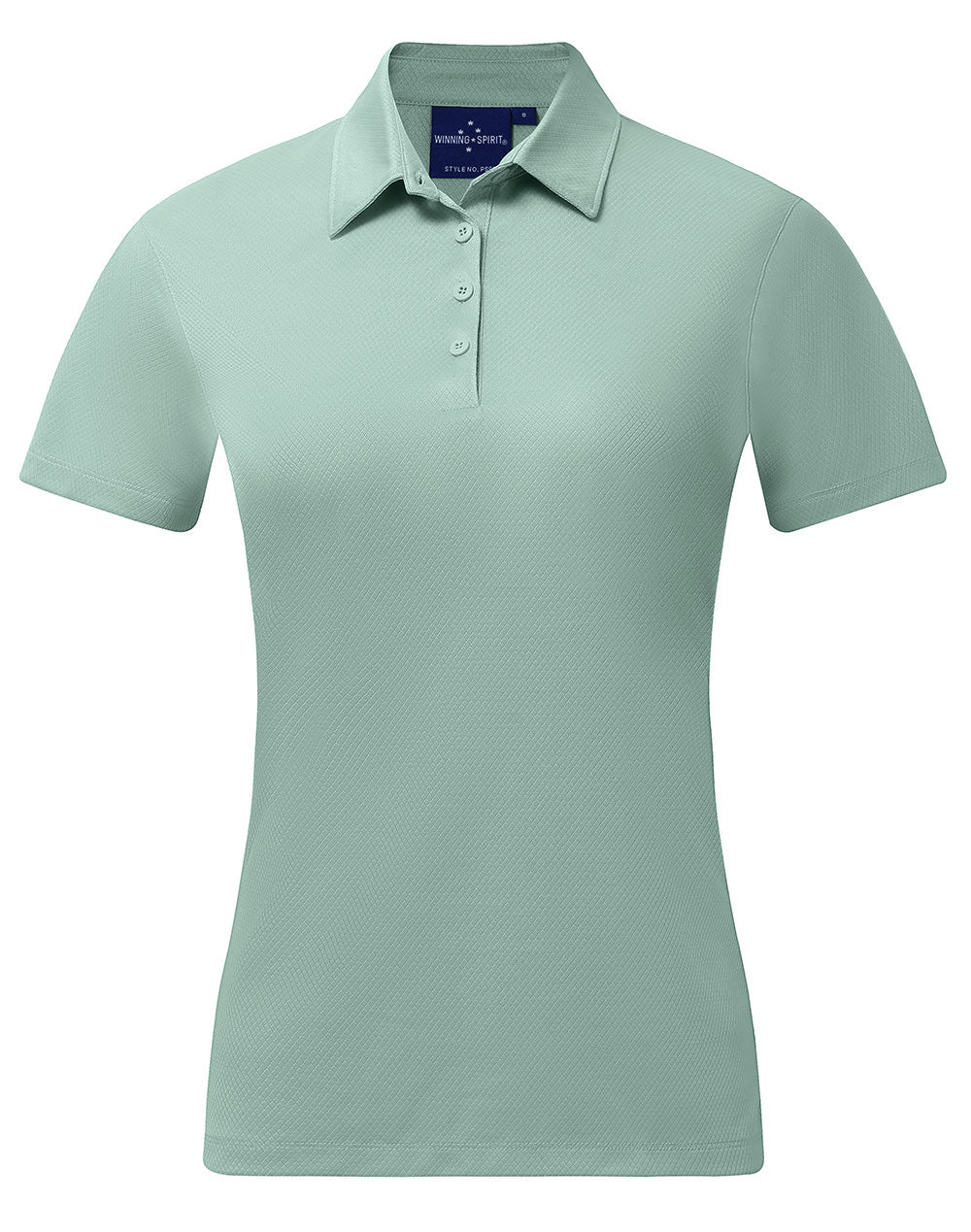 Ladies' Sustainable Jacquard Knit S/S Polo - PS96