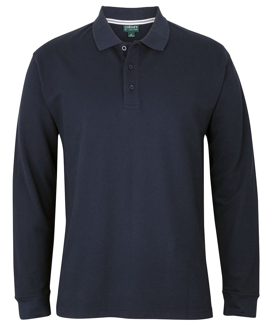 C of C L/S PIQUE POLO