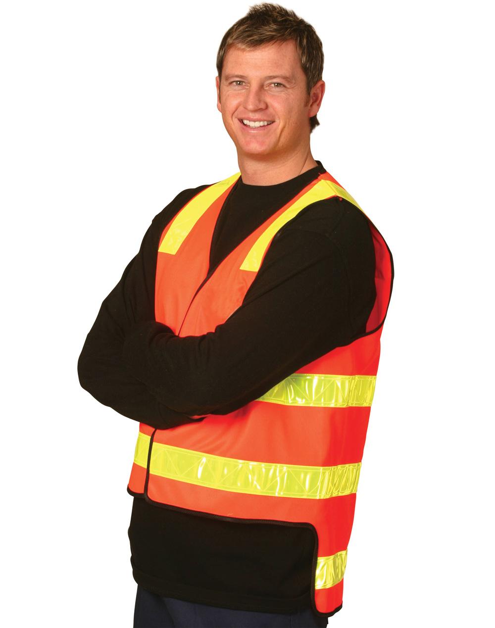 Hi-Vis Vic Road safety vest. - SW10A