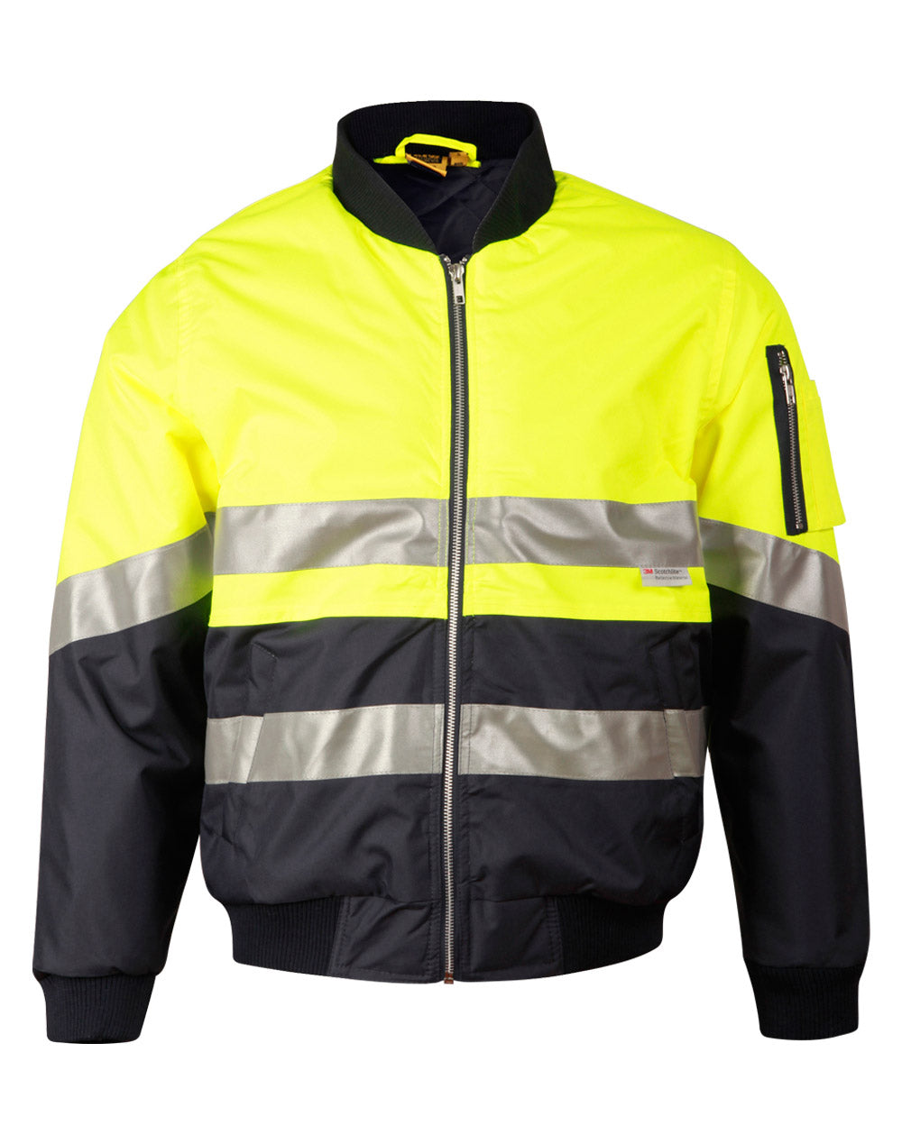 Hi-Vis Two Tone Flying Jacket With 3M Tapes - SW16A