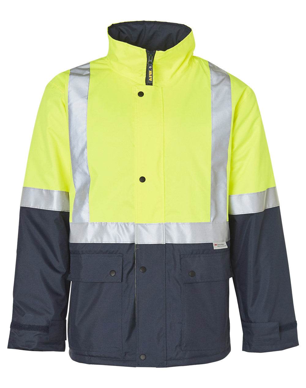 Hi-Vis Two Tone Rain Proof Quilted Safety Jacket With 3M Tapes - SW28A