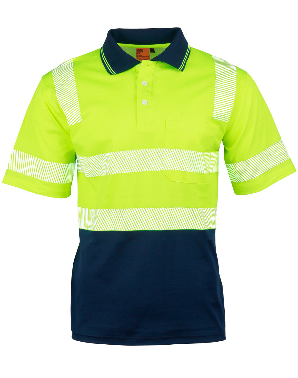 Biomotion Segmented Truedry S/S Safety Polo - SW73
