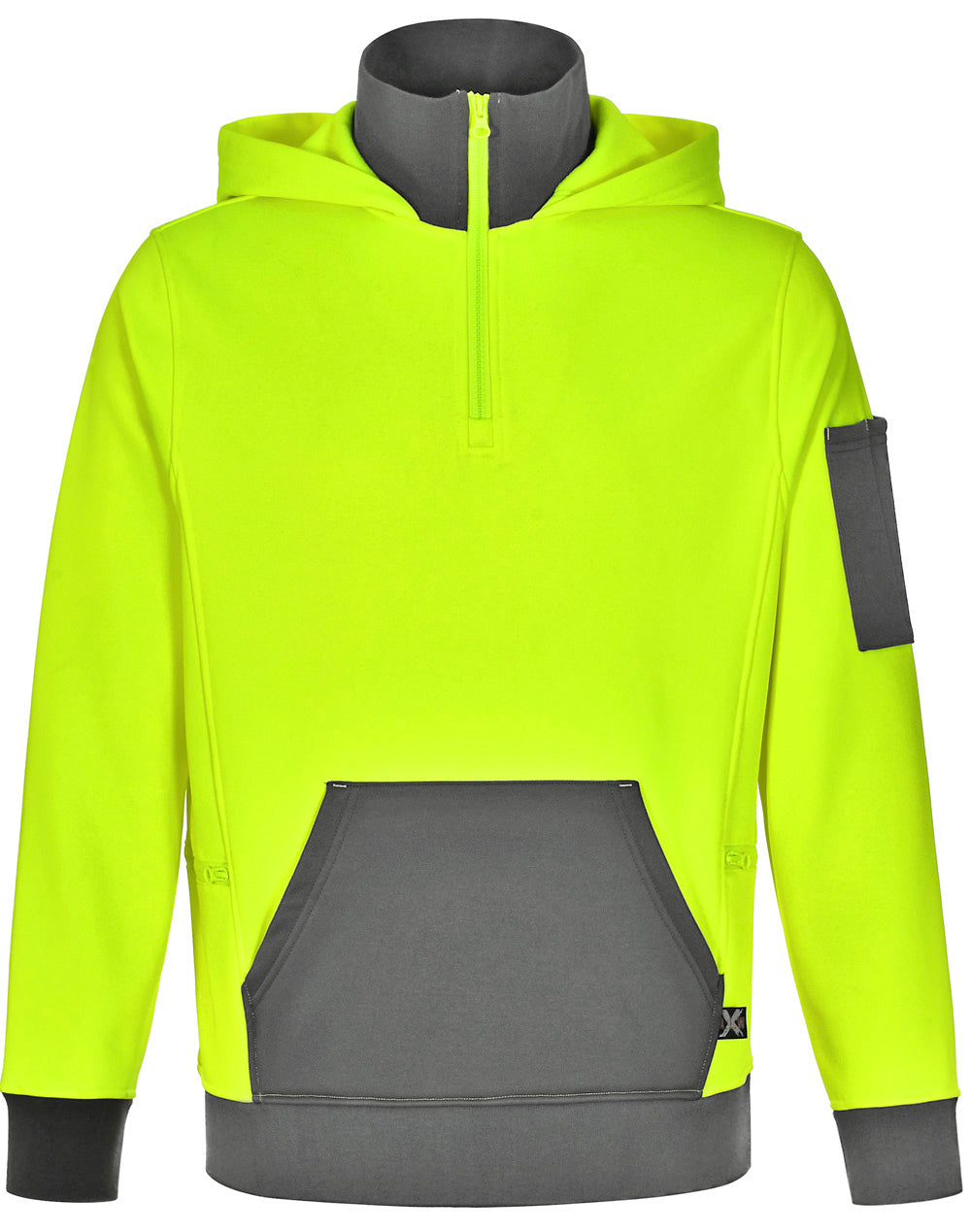 Hi-Vis Premium Fleece Two Tone Hoodie - SW78