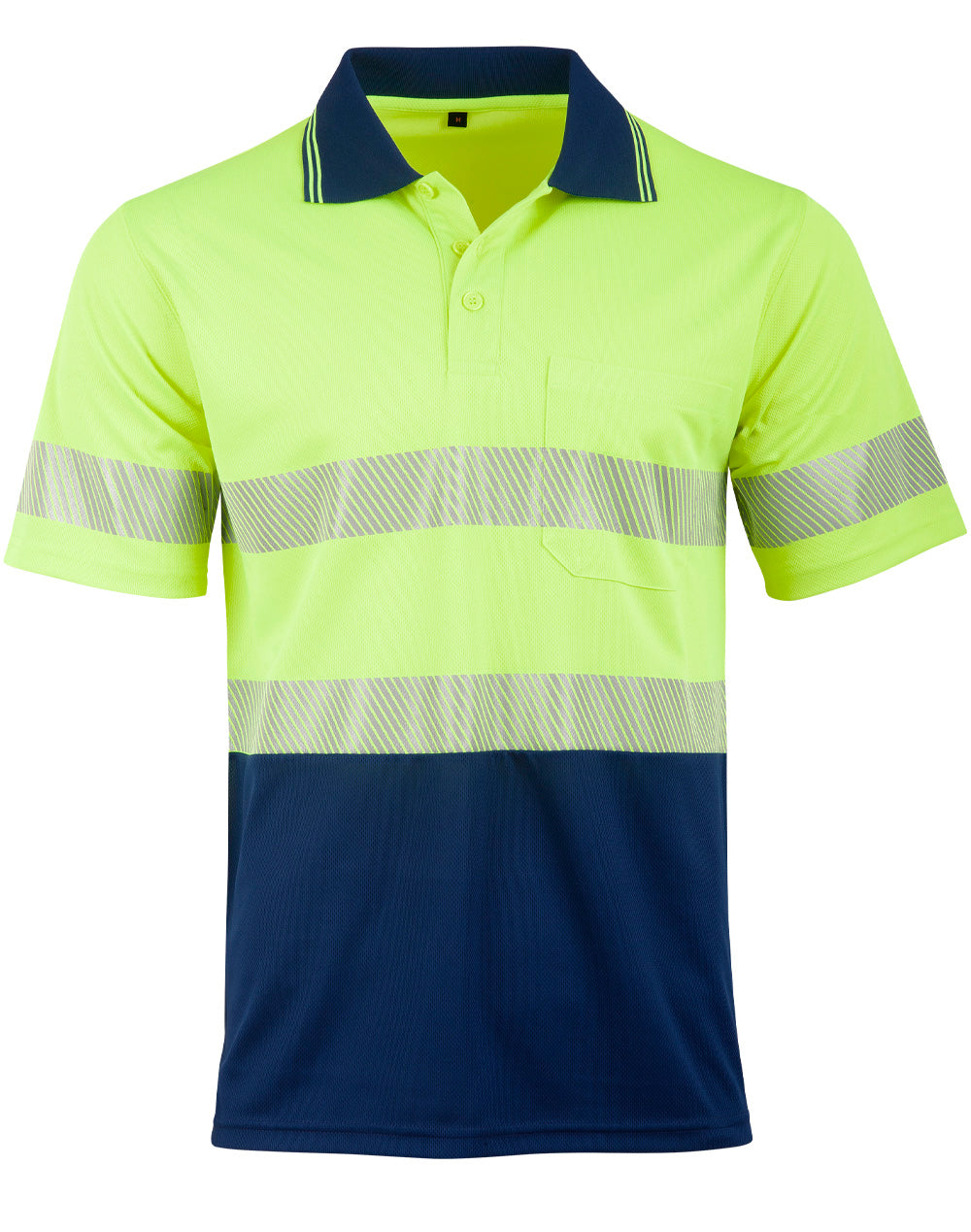 Unisex Cooldry Segmented Safety S/S Polo - SW85