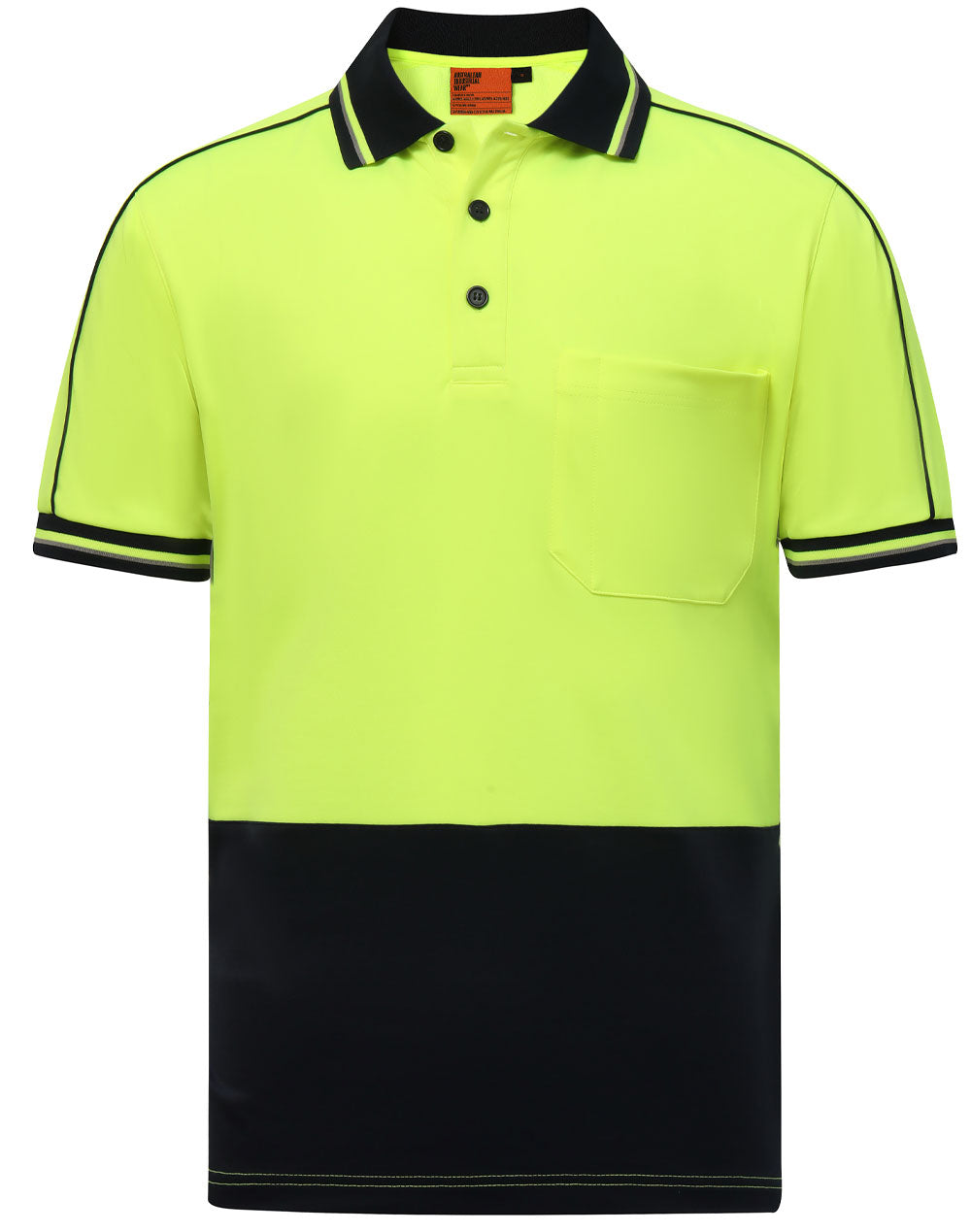 Hi-Vis Sustainable Cool-Breeze Truedry Safety S/S Polo - SW89