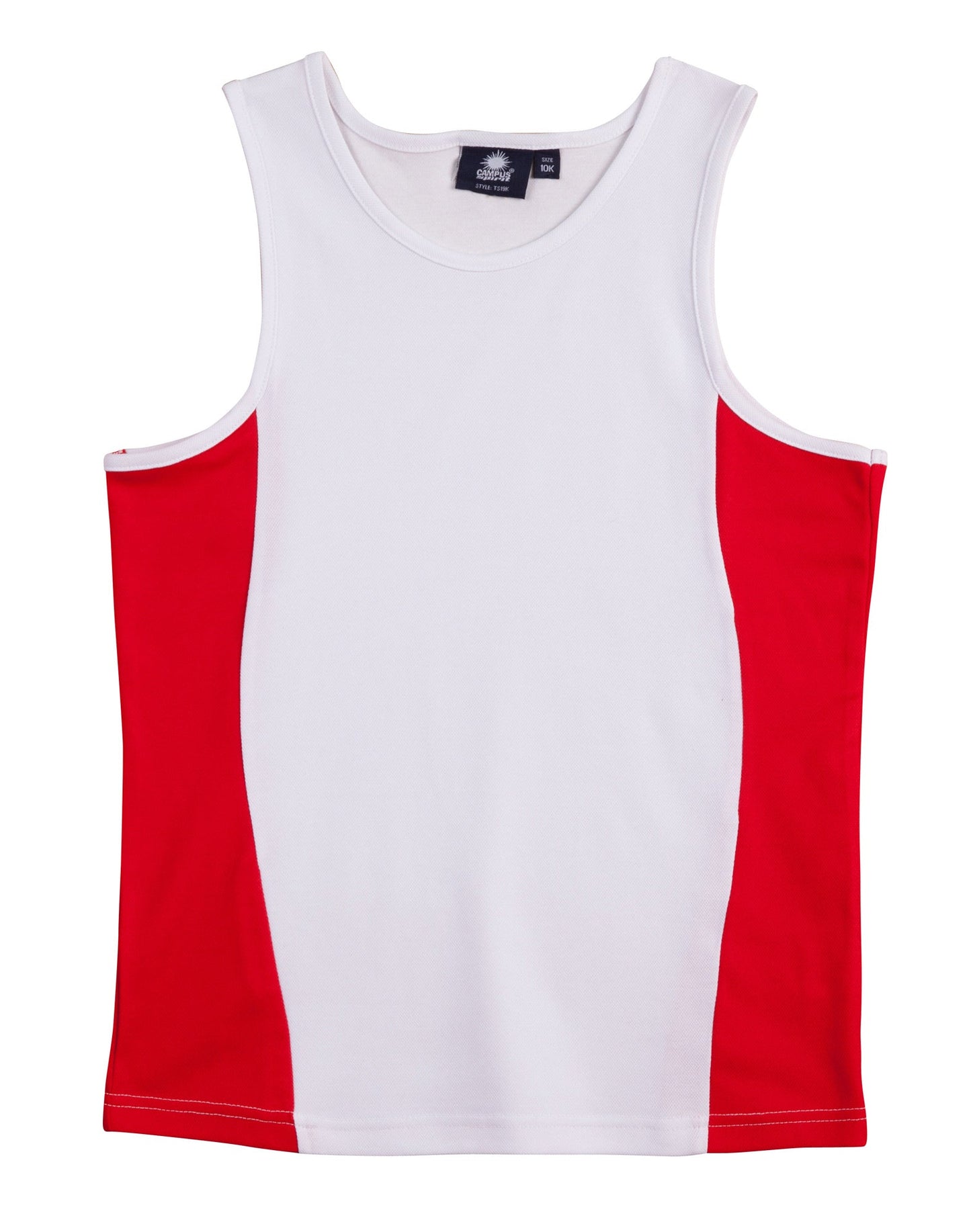 ladies truedry contrast singlet - TS17